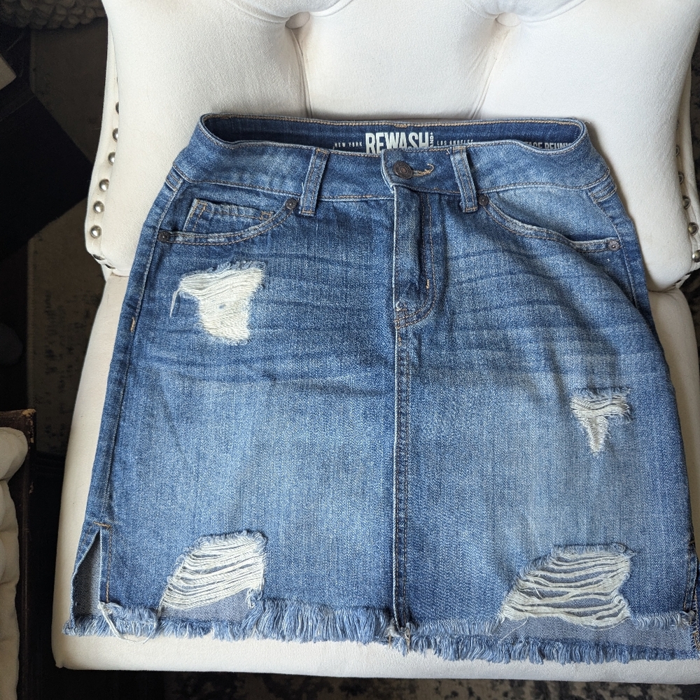 Rewash Denim skirt